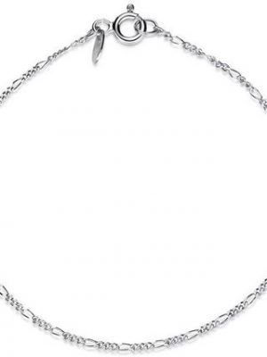 Silberkettenstore Silberarmband "Figarokette Armband 1,4mm - 925 Silber"