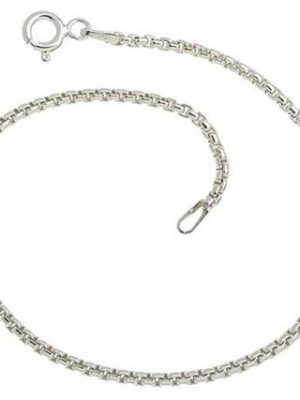 Silberkettenstore Silberarmband "Veneziakette Armband rund 2mm - 925 Silber"