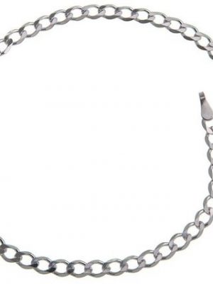Silberkettenstore Silberkette "Panzerkette Armband 3mm - 925 Silber, Länge wählbar"