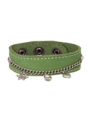 Sima Gürtel Armband "Armband 19-3700 Velour grün"