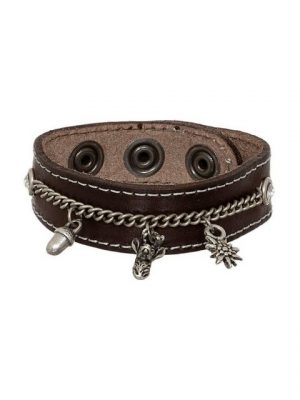 Sima Gürtel Armband "Armband 19-3704 Nappa braun"