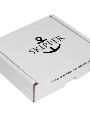 Skipper Armband "Skipper Anker-Armband Wickelarmband Nylon in Türkis mit Silbernem Anker 7728"