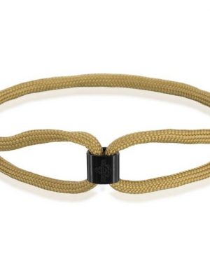 Skipper Armband "Skipper Armband Surferband Segelknoten maritimes Armband mit Logo Beige 8481"