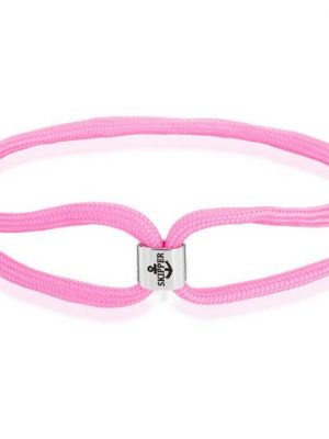 Skipper Armband "Skipper Armband Surferband Segelknoten maritimes Armband mit Logo Rosa 8464"