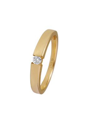 Stardiamant Ring - D6400G/54 585 Gold, Diamant gold