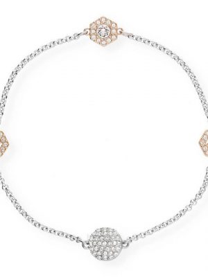 Swarovski Armband "Swarovski Armband 5371191 Remix, weiss, rosé vergo" (kein set, inkl. Schmuckbox)