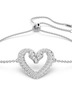 Swarovski Armband "Swarovski Armband 5625534 Una Herz, Klein, Weiß," (kein Set, inkl. Schmuckbox)