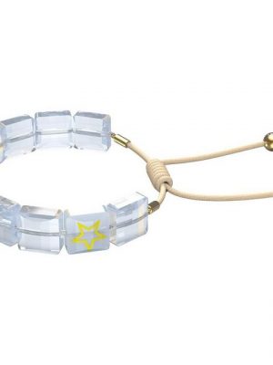 Swarovski Armband "Swarovski Armband Letra 5615862 Stern. weiß- milch" (inkl. Schmuckbox, inkl. Schmuckbox)