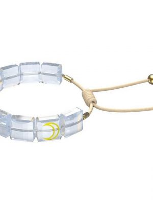 Swarovski Armband "Swarovski Armband Letra 5615863 Mond, weiß- milchi" (inkl. Schmuckbox, inkl. Schmuckbox)