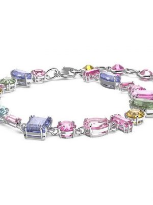 Swarovski Armband "Swarovski Gema Armband 5613739 Mehrfarbig, Rhodini" (kein Set, inkl. Schmuckbox)