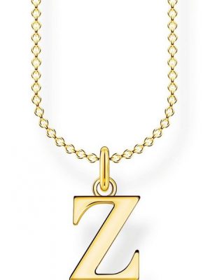 THOMAS SABO Kette mit Anhänger "Buchstabe A-Z, KE2010-2035-413-39-L45V"