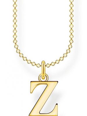 THOMAS SABO Kette mit Anhänger "Buchstabe A-Z, KE2010-2035-413-39-L45V"