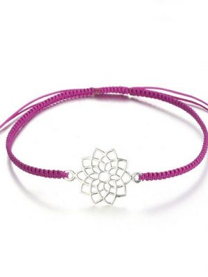 Tara Armband "Mandala Armband Kronenchakra Sahasrara aus Silber 925"