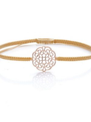 Tara Armband "Mandala Armband Silber 925 /18 Karat Rose vergoldet"