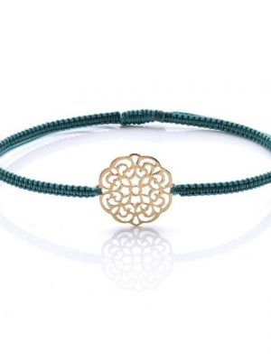 Tara Armband "Mandala Armband aus vergoldetem Silber 925"