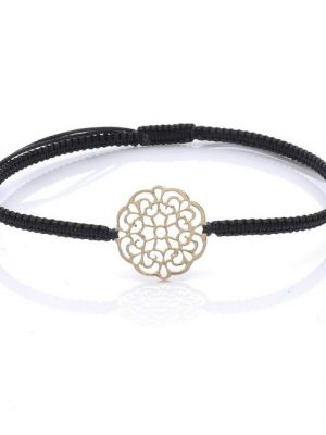 Tara Armband "Mandala Armband aus vergoldetem Silber 925"