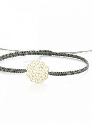 Tara Armband "Mandala Armband aus vergoldetem Silber 925"