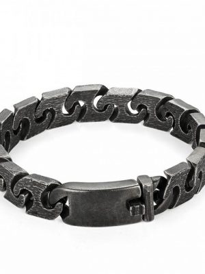 Tribal Spirit Steel Armband "Herrenarmband Sven"