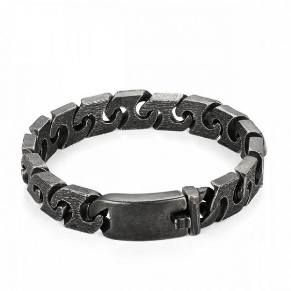 Tribal Spirit Steel Armband "Herrenarmband Sven"