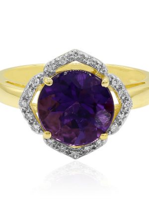 Uruguay-Amethyst-Goldring