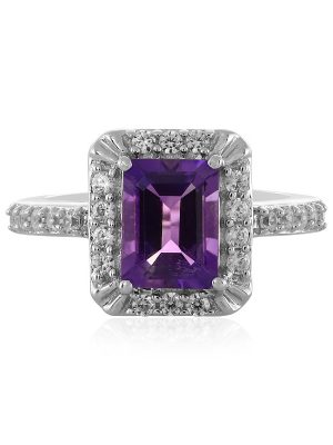 Uruguay-Amethyst-Silberring