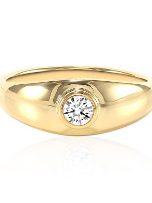 VS2 (E) Brillant-Goldring (adamantes [!])