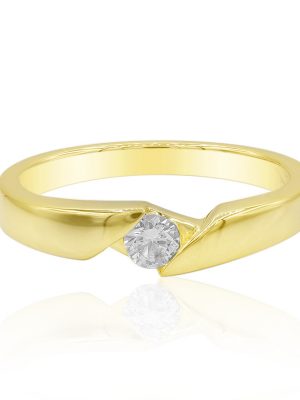 VVS2 (F) Brillant-Goldring (adamantes [!])