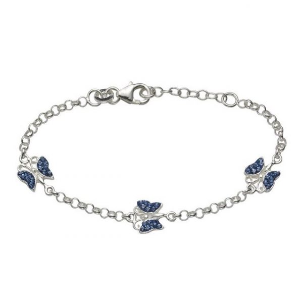 Vivance Armband "925/- Sterling Silber Schmetterling"