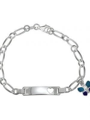 Vivance ID Armband "925/- Sterling Silber Schmetterling"