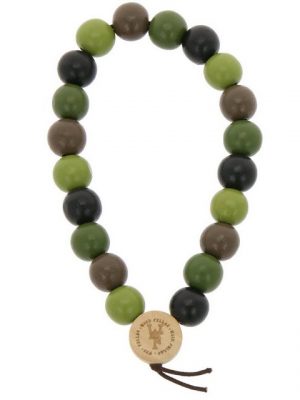 WOOD FELLAS Armband "WOOD FELLAS Mode-Schmuck lockeres Holz-Armband Deluxe Pearl Bracelet Holzanhänger Camouflage"