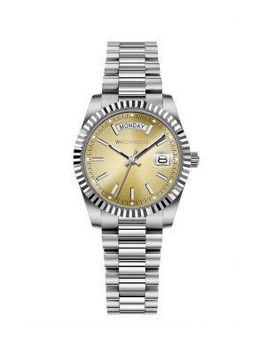 Watchpeople Damenuhr Brown Sugar Stella WP BSL064-01 Edelstahl