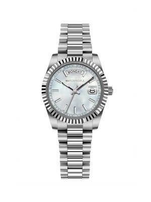 Watchpeople Damenuhr Brown Sugar Stella WP BSL070-01 Edelstahl