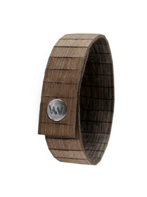 WeWOOD Armband "AURA CHOCO BLACK GUN"