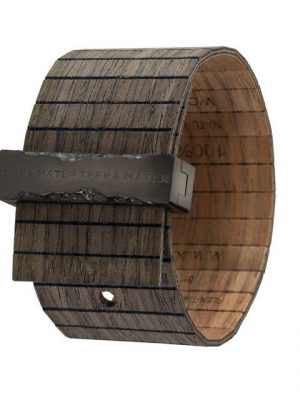 WeWOOD Armband "TALIA BLACK NUT GUN"