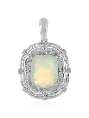 Welo-Opal-Goldanhänger (Ornaments by de Melo)