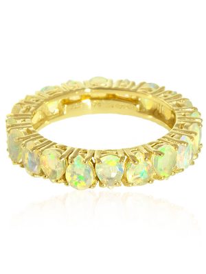 Welo-Opal-Goldring (La Revelle)