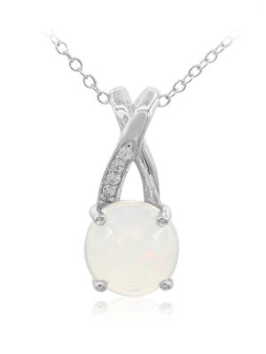 Welo-Opal-Silberhalskette