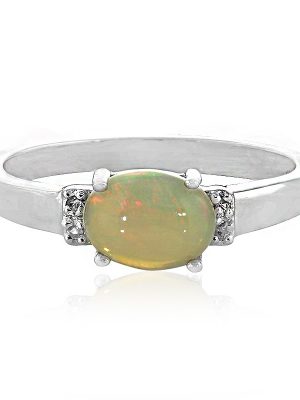 Welo-Opal-Silberring
