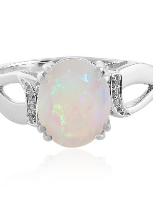 Welo-Opal-Silberring