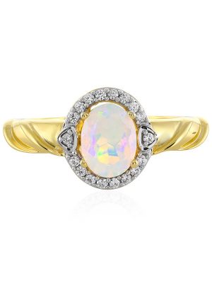 Welo-Opal-Silberring