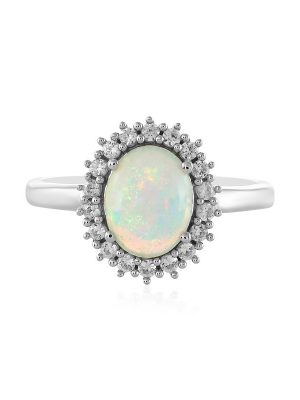 Welo-Opal-Silberring