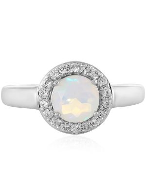 Welo-Opal-Silberring