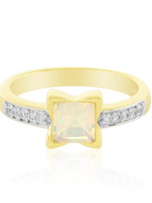 Welo-Opal-Silberring