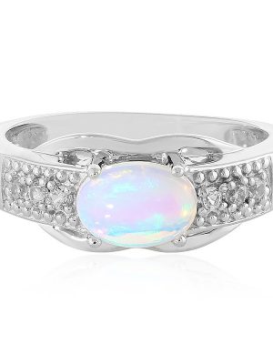 Welo-Opal-Silberring