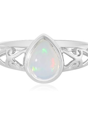 Welo-Opal-Silberring