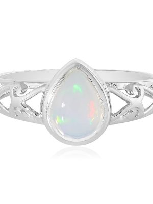 Welo-Opal-Silberring