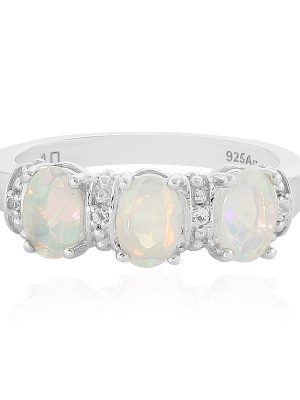 Welo-Opal-Silberring