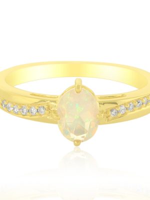 Welo-Opal-Silberring