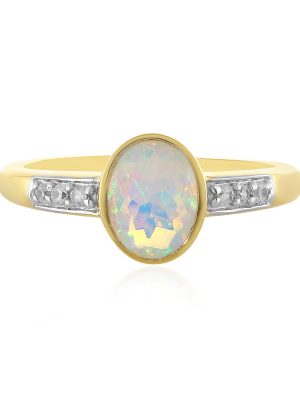 Welo-Opal-Silberring