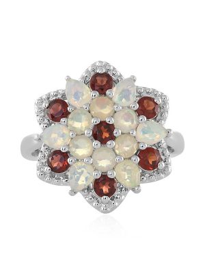 Welo-Opal-Silberring